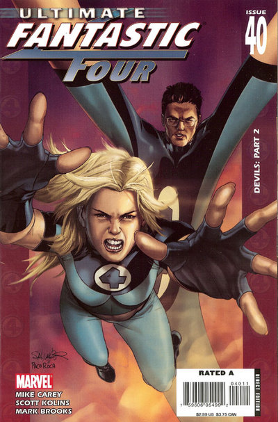 Ultimate Fantastic Four #40, couverture