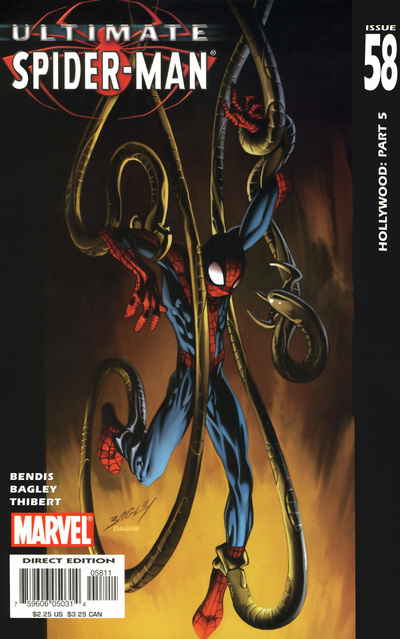 Ultimate Spider-Man #58, couverture