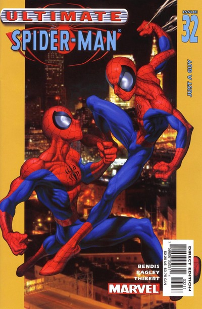 Ultimate Spider-Man #32, couverture