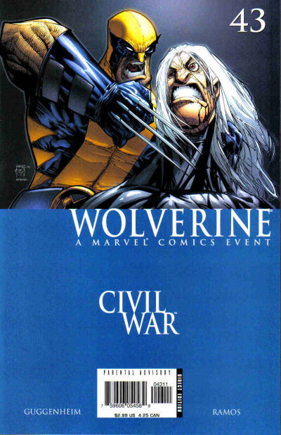Wolverine #43, couverture
