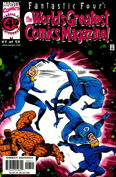 Fantastic Four: The World's Greatest Comics Magazine #7, couverture