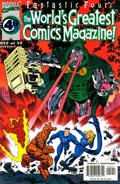 Fantastic Four: The World's Greatest Comics Magazine #12, couverture