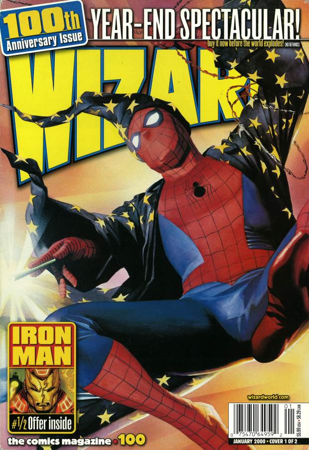 Wizard: The Comics Magazine #100 - Polybagged, couverture