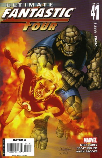 Ultimate Fantastic Four #41, couverture