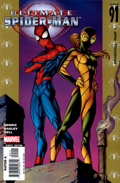 Ultimate Spider-Man #91, couverture