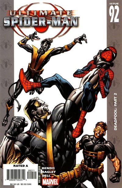 Ultimate Spider-Man #92, couverture