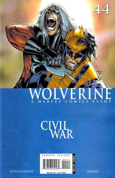 Wolverine #44, couverture