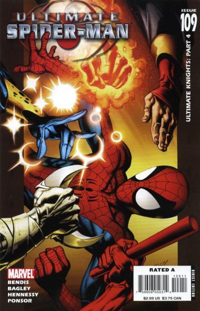 Ultimate Spider-Man #109, couverture