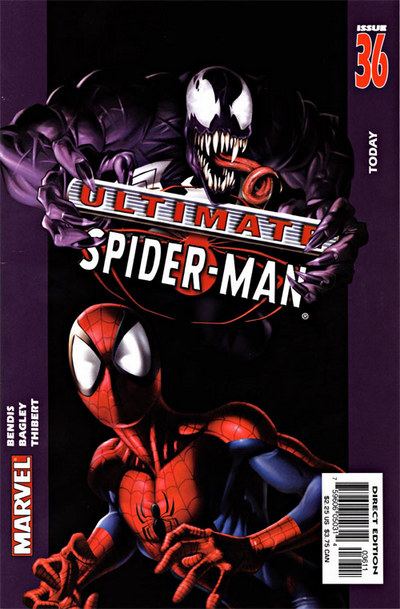 Ultimate Spider-Man #36, couverture