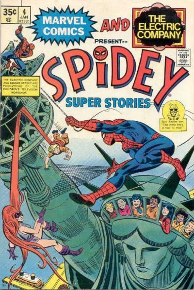 Spidey Super Stories #4, couverture