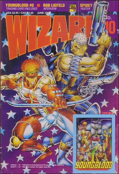 Wizard: The Comics Magazine #10, couverture