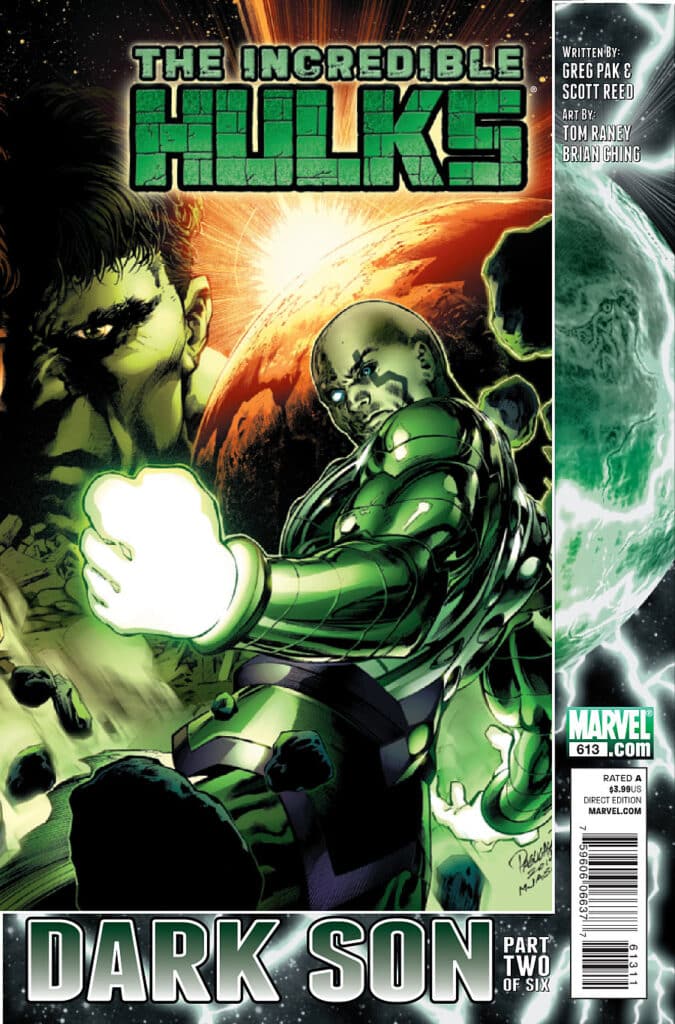 Incredible Hulks #613, couverture