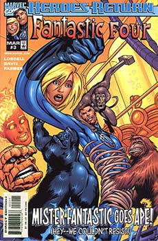 Fantastic Four #3, couverture
