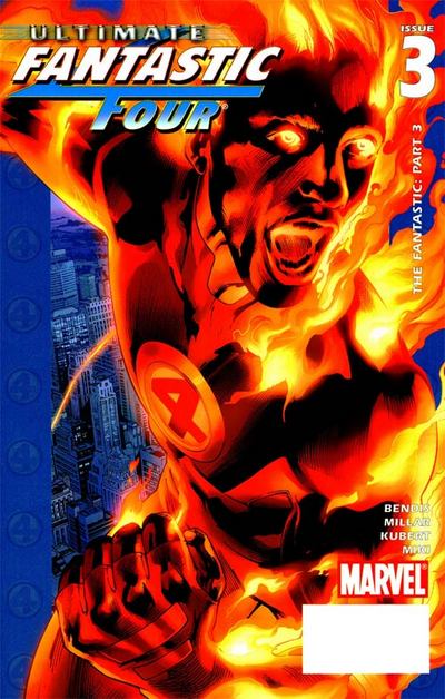 Ultimate Fantastic Four #3, couverture