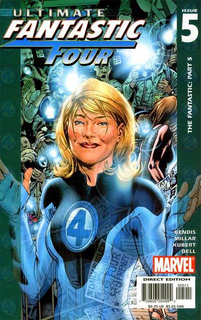 Ultimate Fantastic Four #5, couverture