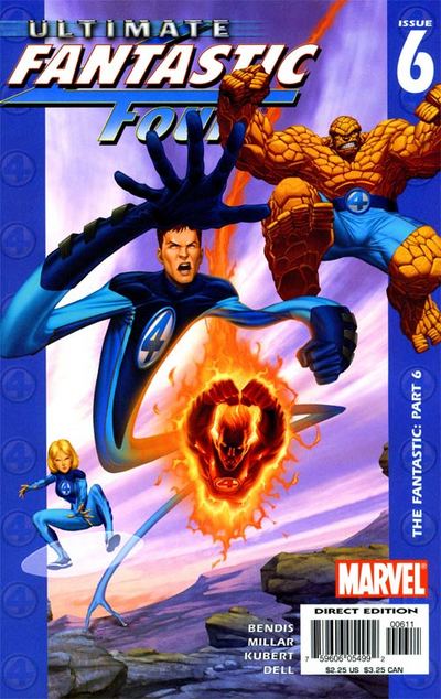 Ultimate Fantastic Four #6, couverture