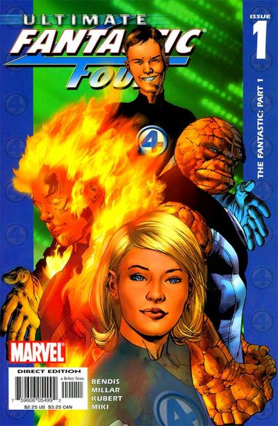 Ultimate Fantastic Four #1, couverture
