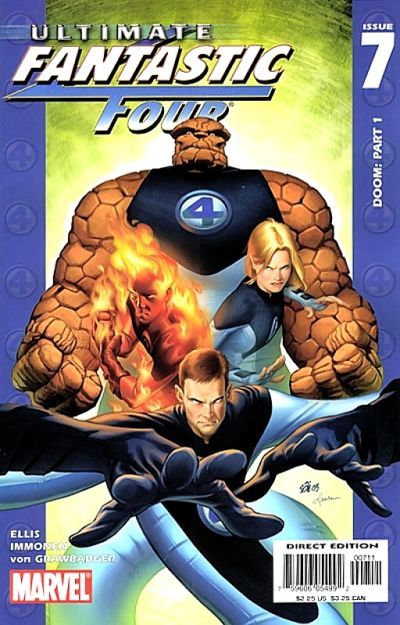 Ultimate Fantastic Four #7, couverture