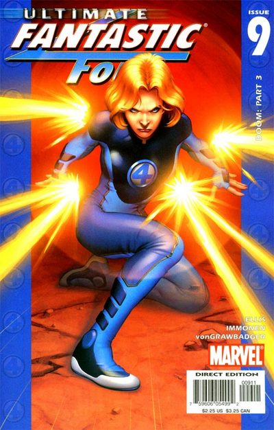 Ultimate Fantastic Four #9, couverture