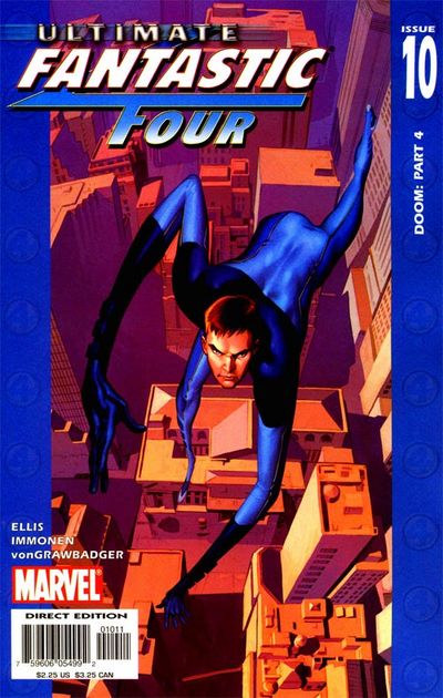 Ultimate Fantastic Four #10, couverture