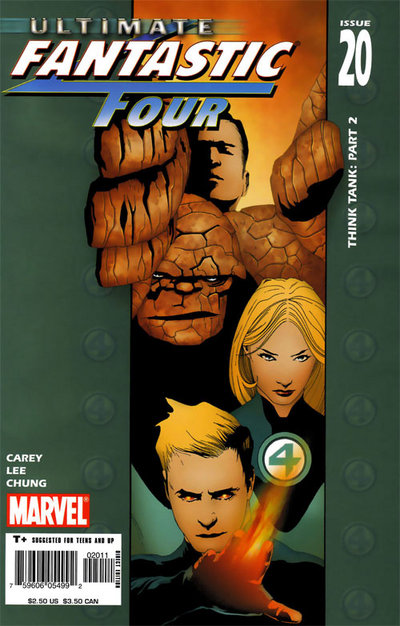Ultimate Fantastic Four #20, couverture