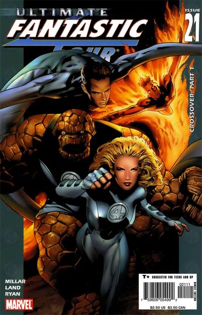 Ultimate Fantastic Four - Crossover Complete Story #21-23 - 1St Marvel Zombies, couverture
