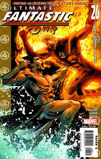 Ultimate Fantastic Four #26, couverture