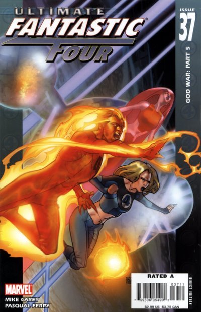 Ultimate Fantastic Four #37, couverture