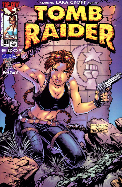 Tomb Raider #8, couverture