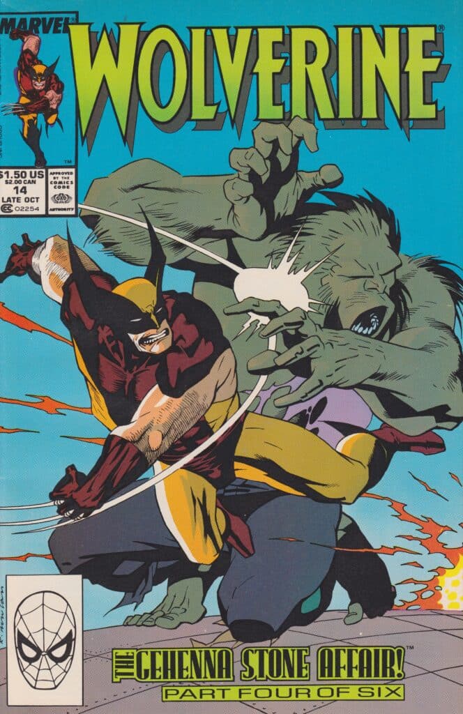 Wolverine #14, couverture