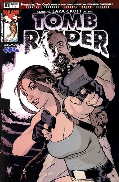 Tomb Raider #18, couverture