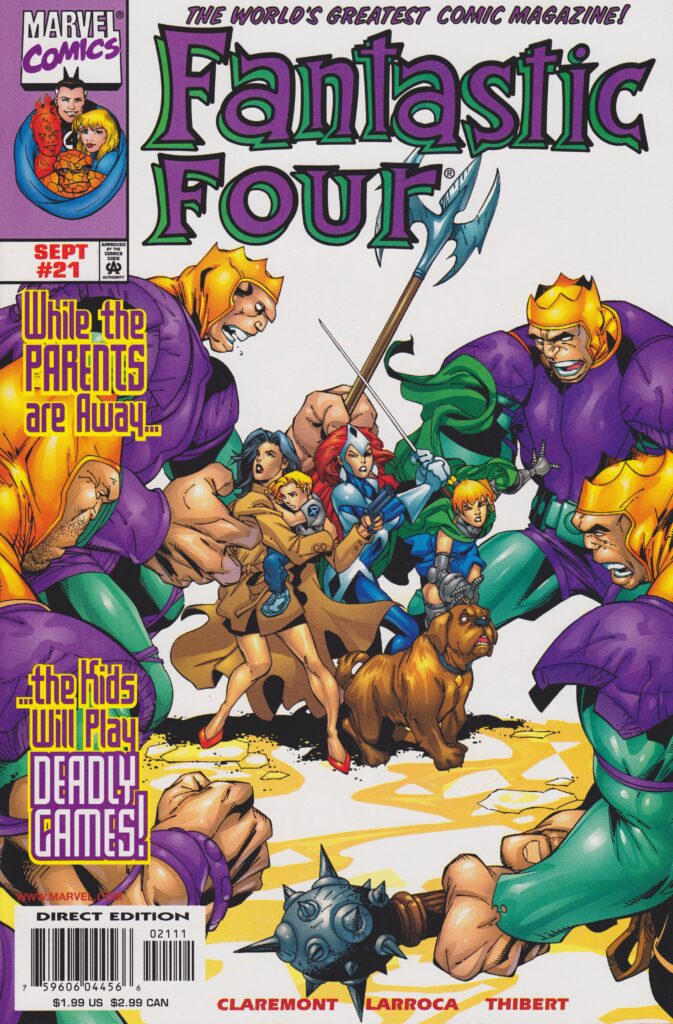 Fantastic Four #21, couverture