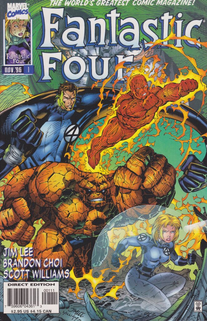 Fantastic Four #1, couverture
