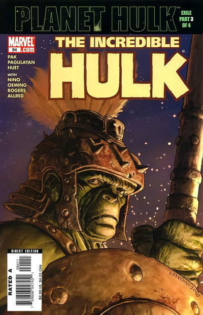 Incredible Hulk #94, couverture