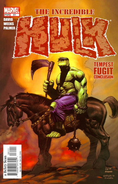Incredible Hulk #81, couverture
