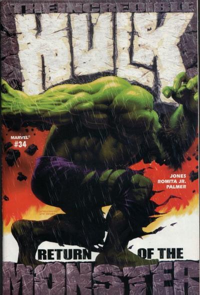 Incredible Hulk #34, couverture