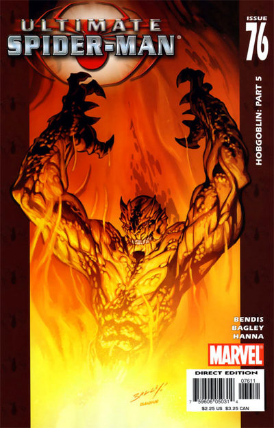 Ultimate Spider-Man #76, couverture