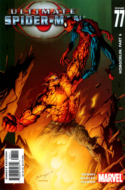 Ultimate Spider-Man #77, couverture