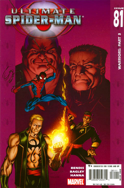 Ultimate Spider-Man #81, couverture