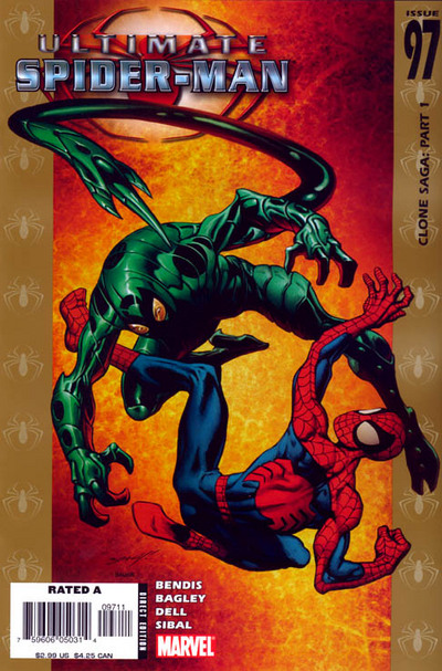 Ultimate Spider-Man #97, couverture