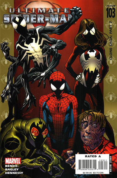 Ultimate Spider-Man #103, couverture