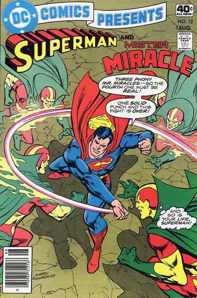 Dc Comics Presents #12, couverture
