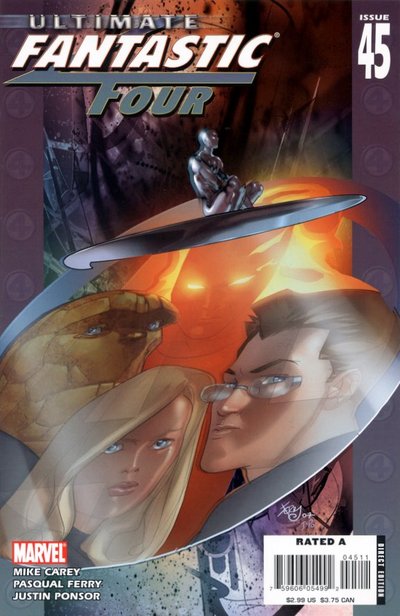 Ultimate Fantastic Four #45, couverture