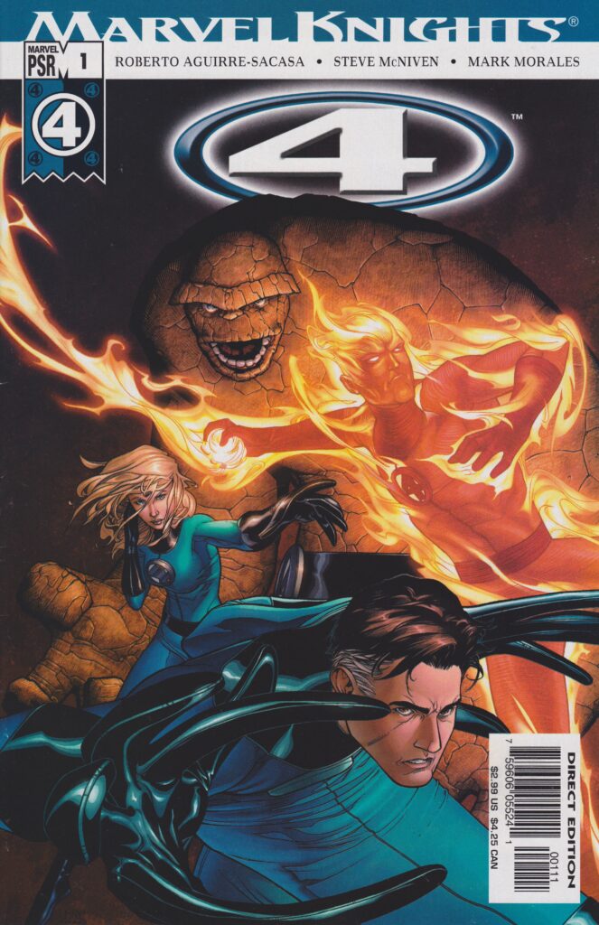 Marvel Knights: 4 #1, couverture