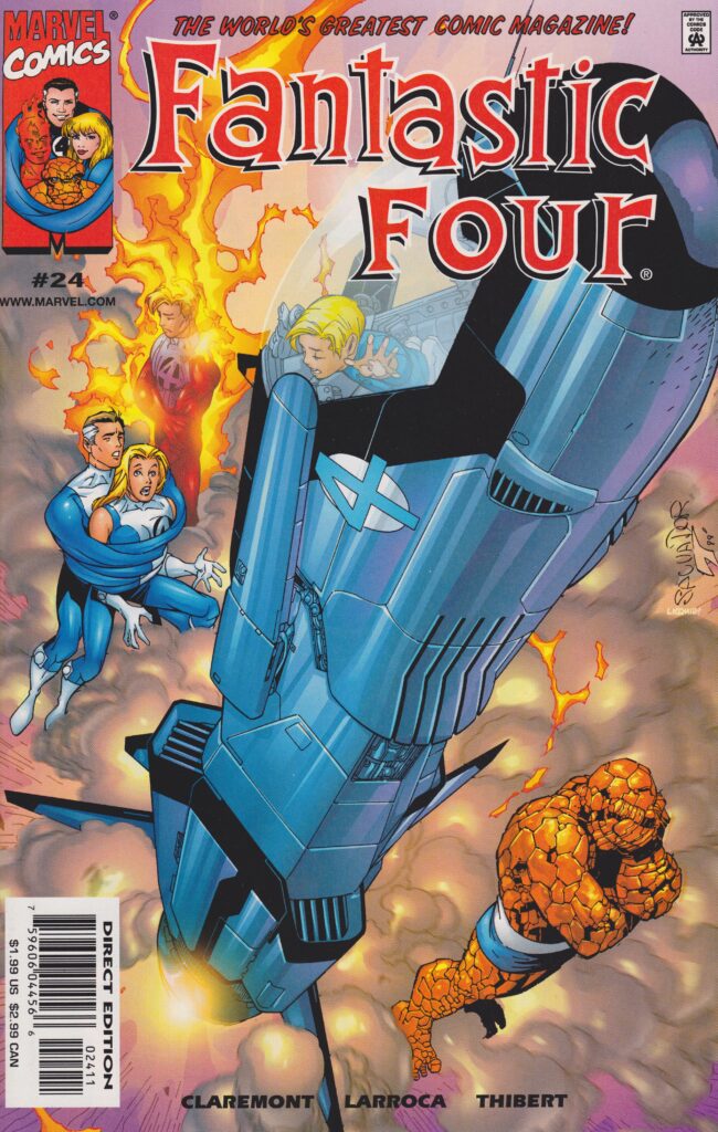 Fantastic Four #24, couverture