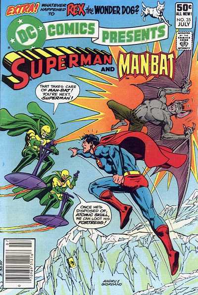 Dc Comics Presents #35, couverture