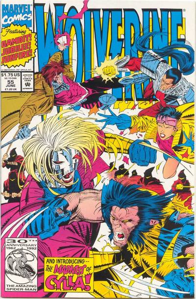 Wolverine #55, couverture