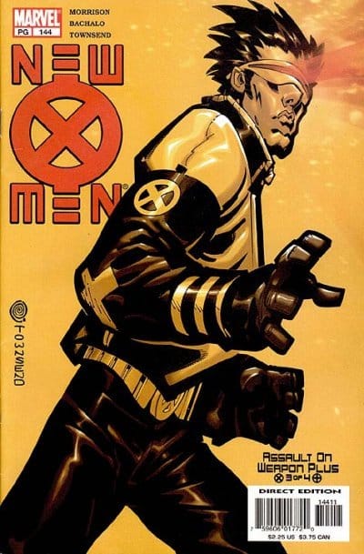 New X-Men #144, couverture