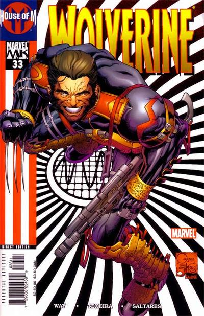 Wolverine #33, couverture