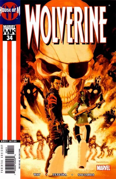 Wolverine #34, couverture